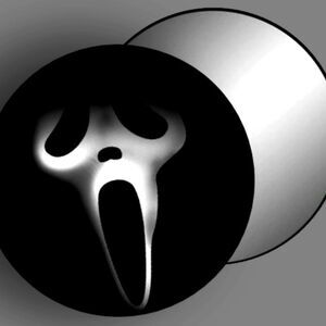 Scream Movie Ghostface Makeup Mirror